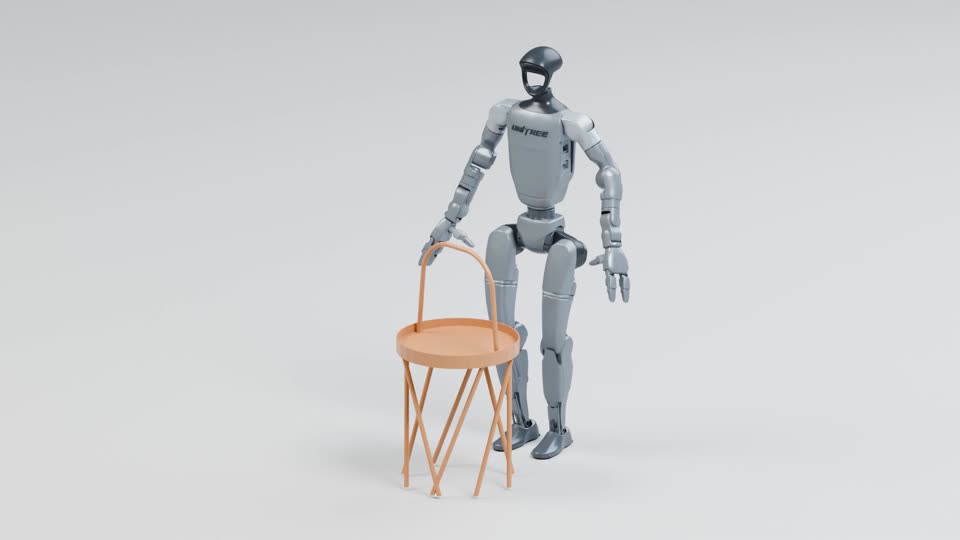 Simulated output for Lift, lower and lift a side table
